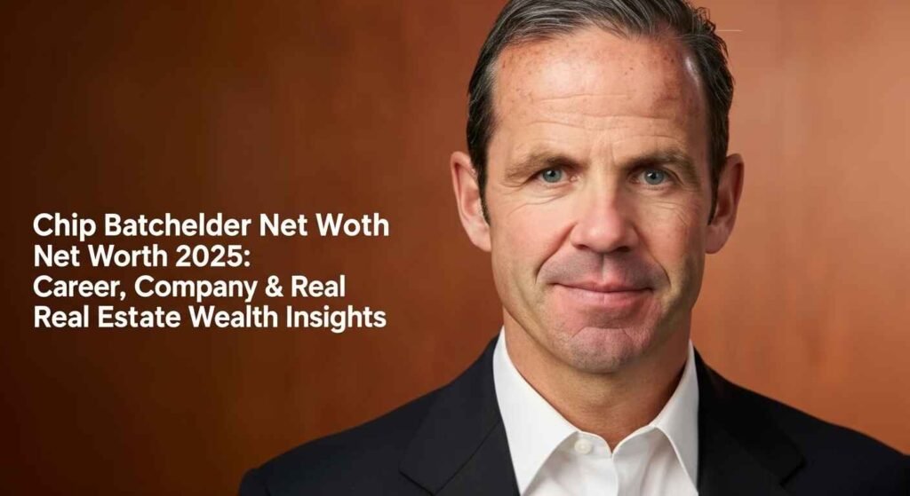 Chip Batchelder Net Worth 2025 Career, Company, and Real Estate Wealth Insights